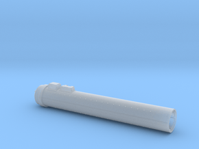 Tube 3 in Clear Ultra Fine Detail Plastic