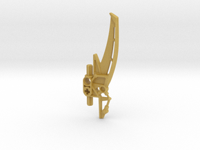 SID_W46_D Customized Scarab Shileld FOR Bionicle in Tan Fine Detail Plastic