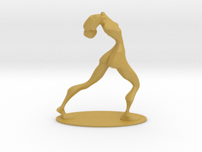 Dancer Figurine in Tan Fine Detail Plastic