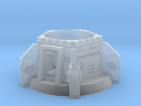Heavy Weapons Turret in Clear Ultra Fine Detail Plastic