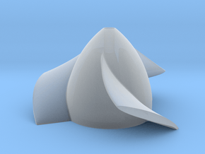 21mm EDF Fan V2. Reverse-Rotation in Clear Ultra Fine Detail Plastic