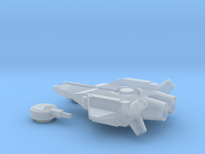 Skyray Aerospace Fighter(Covered) in Clear Ultra Fine Detail Plastic