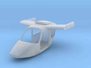 Cessna XMC 1/72 kit  - (1 of 4 - fuselage)  in Clear Ultra Fine Detail Plastic