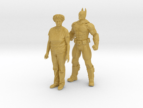 Printle V Couple 1059 - 1/87 - wob in Tan Fine Detail Plastic