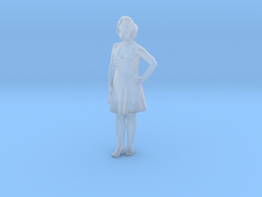 Printle F Marylin Monroe - 1/87 - wob in Clear Ultra Fine Detail Plastic