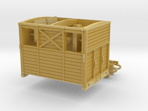 HO SER/LBSCR Horse Box Dia. 19B in Tan Fine Detail Plastic