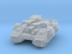 Super Heavy Tank Alpha in Clear Ultra Fine Detail Plastic