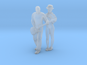 Printle CT Couple 1408 - 1/87 - wob in Clear Ultra Fine Detail Plastic