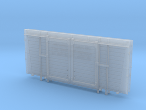 BR/LMS 12 ton Pallet Van sides only - 7mm scale in Clear Ultra Fine Detail Plastic