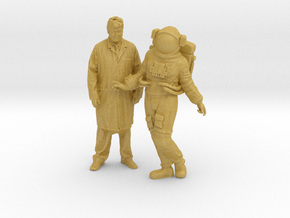Printle CT Couple 1514 - 1/87 - wob in Tan Fine Detail Plastic