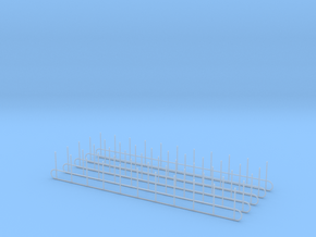 handrail_10-3_5x in Clear Ultra Fine Detail Plastic