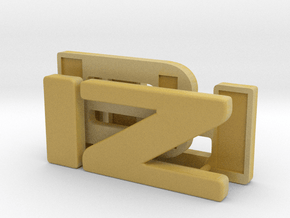 Seat Ibiza Logo Text Letters - Original OEM Size in Tan Fine Detail Plastic