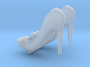 1:14 High Heels Schuhe Shoes  in Clear Ultra Fine Detail Plastic