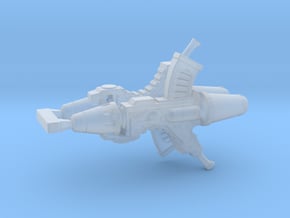 Missile Launcher - Shoulder Mounted Sprue x2 in Clear Ultra Fine Detail Plastic