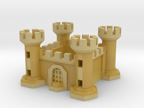 Stronghold, Castle in Tan Fine Detail Plastic