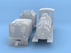VoR/SAR NGG13 Garratt locomotive in Clear Ultra Fine Detail Plastic