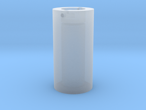 2 Inch Base in Clear Ultra Fine Detail Plastic