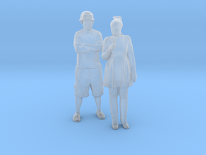 Printle T Couple 1656 - 1/87 - wob in Clear Ultra Fine Detail Plastic
