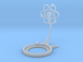 Science Atom in Clear Ultra Fine Detail Plastic