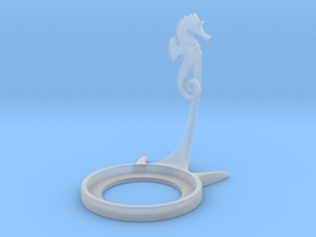 Animal Seahorse in Clear Ultra Fine Detail Plastic