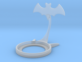 Halloween Bat in Clear Ultra Fine Detail Plastic