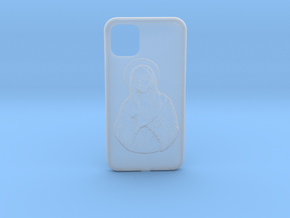 IPhone 11 Holy Mary Case in Clear Ultra Fine Detail Plastic