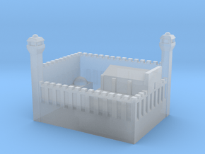 Cave of the Patriarchs in Hebron in Clear Ultra Fine Detail Plastic
