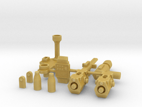 TF WFC Earthrise - Exhaust Kit in Tan Fine Detail Plastic