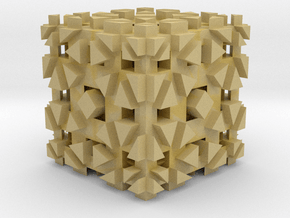 geommatrix lawal f110 matrix cube in Tan Fine Detail Plastic