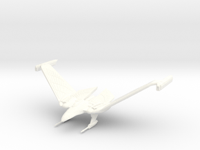 2500 Romulan Winged Defender class in White Premium Versatile Plastic