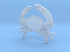 Creator Pendant crab in Clear Ultra Fine Detail Plastic