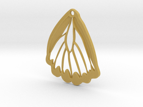 Butterfly wing in Tan Fine Detail Plastic