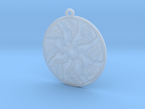 Mandala in Clear Ultra Fine Detail Plastic