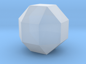 Rhombicuboctahedron - 1 Inch in Clear Ultra Fine Detail Plastic