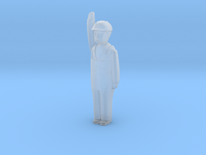 Capsule HH Worker Arm Up 4 R in Clear Ultra Fine Detail Plastic