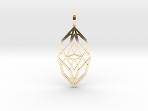 Cocoon of Light in 14k Gold Plated Brass