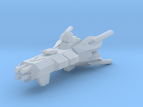 Concordant Moons Atlas-Class Frigate in Clear Ultra Fine Detail Plastic