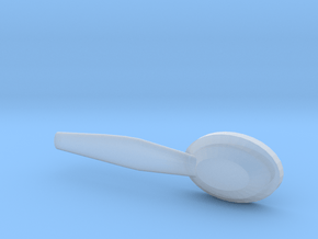 Spoon in Clear Ultra Fine Detail Plastic