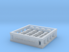 1/144 AGM-65 Maverick in Clear Ultra Fine Detail Plastic