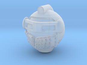 Gladiator Helmet in Clear Ultra Fine Detail Plastic