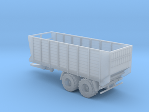 NEW!! 1:160/N-Scale Silage Trailer Fixed Model in Clear Ultra Fine Detail Plastic