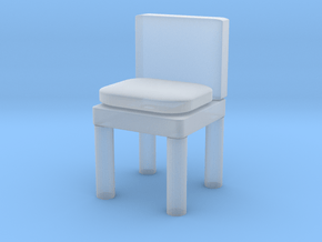 chair in Clear Ultra Fine Detail Plastic