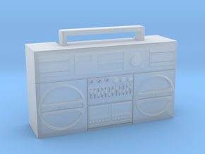 1/24 Boombox for RC and Model Car or Truck in Clear Ultra Fine Detail Plastic