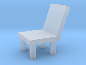 chair in Clear Ultra Fine Detail Plastic