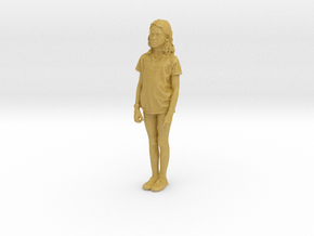 Printle C Kid 045 - 1/87 - wob in Tan Fine Detail Plastic
