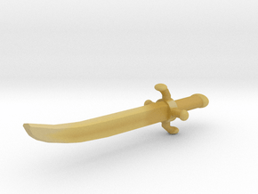 Sword in Tan Fine Detail Plastic