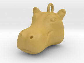 Hippopotamus 2101091440 in Tan Fine Detail Plastic