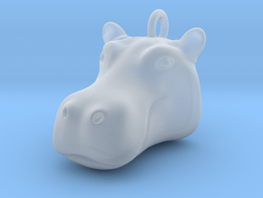 Hippopotamus 2101091440 in Clear Ultra Fine Detail Plastic