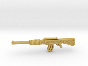 Assault Rifle m16 in Tan Fine Detail Plastic