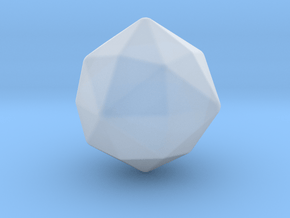 Disdyakis Dodecahedron - 10mm - Round V2 in Clear Ultra Fine Detail Plastic